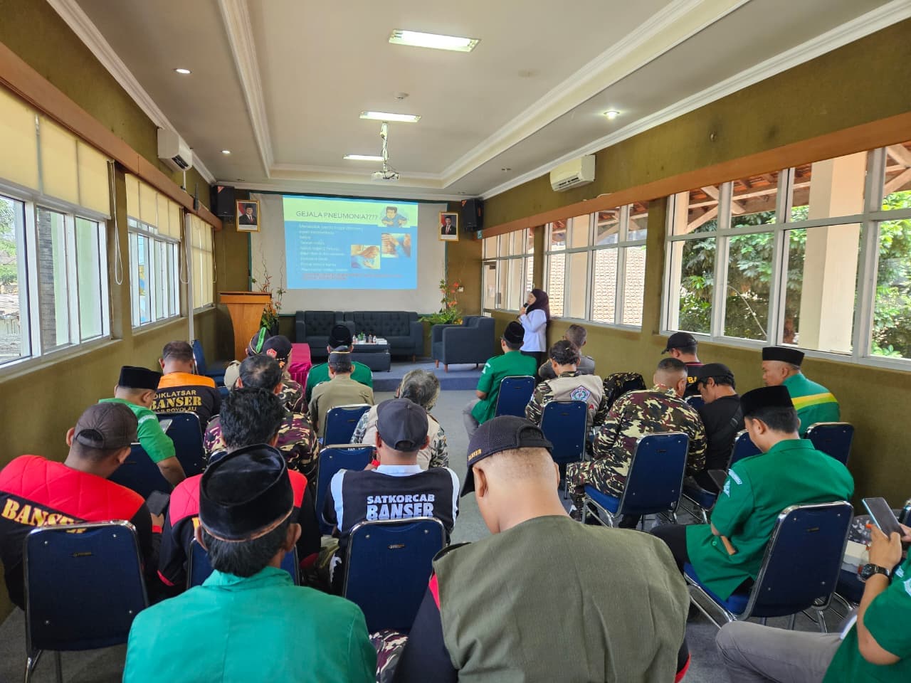 LKA Ansor Jateng dan RSUD Pandan Arang Bekali Kader Solo Raya Pengetahuan Kesehatan dan Bantuan Hidup Dasar